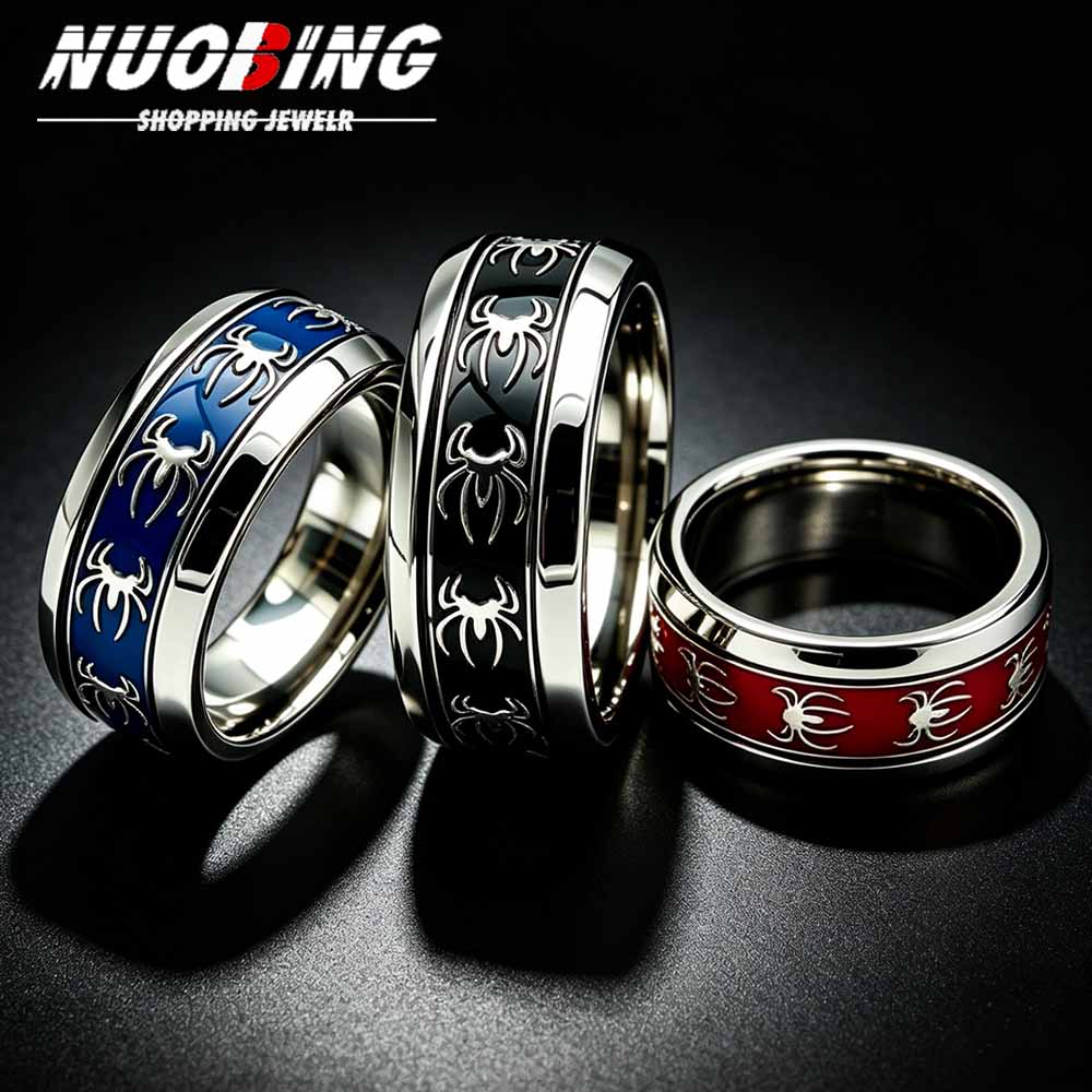 Vintage Fashion Rings For Women - خاتم عنكبوت جديد بتصميم عتيق على