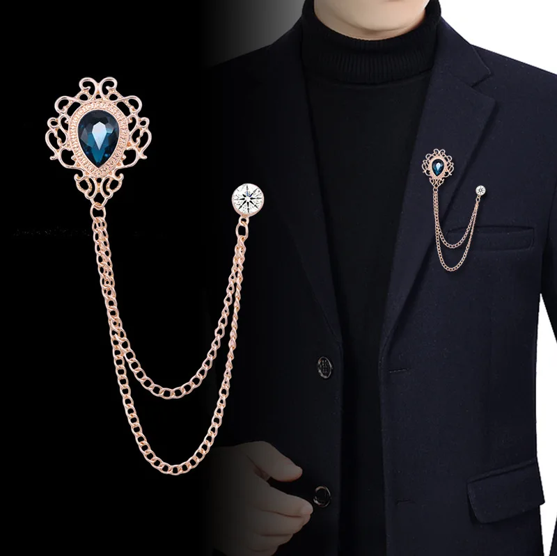 Vintage Fashion Accessories - جديد خمر شرابة سلسلة حجر الراين