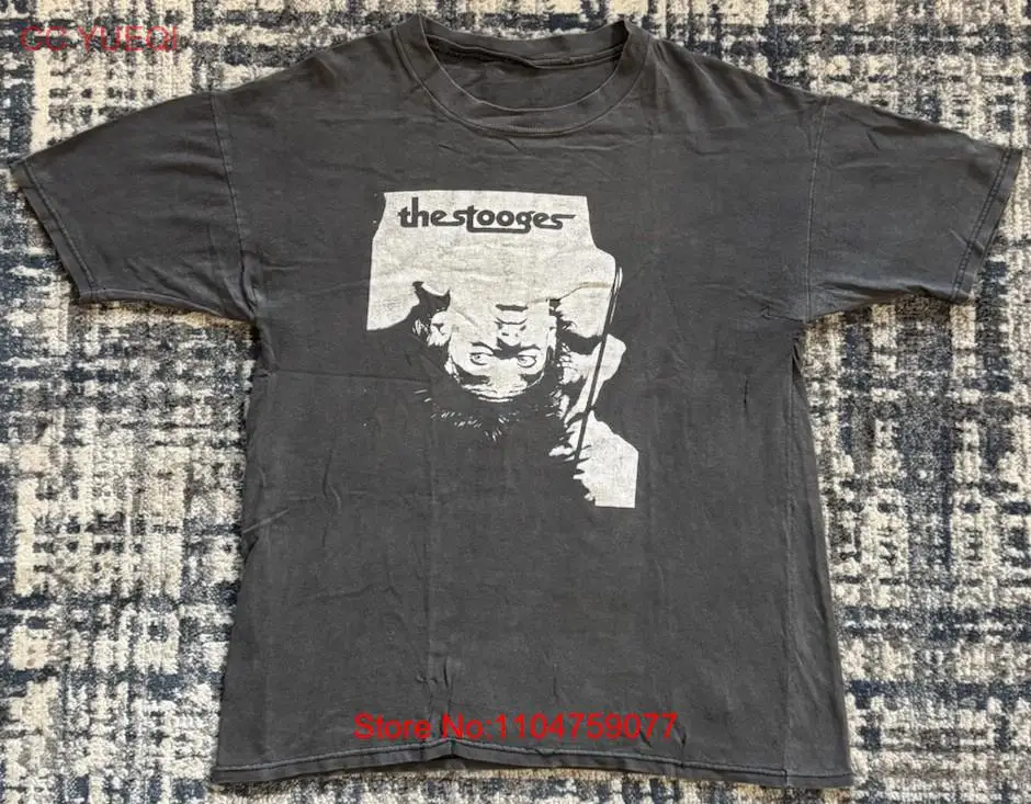 Band Tee Faded 90S - تي شيرت عتيق 90s The Stooges
