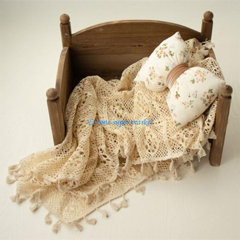 Vintage Fashion Ornaments - 090B الوليد الطفل التصوير الدعائم البطانيات