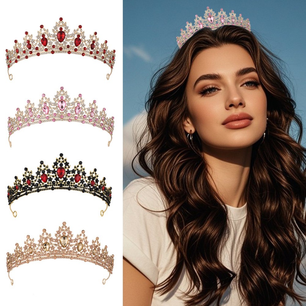 Vintage Fashion Accessories - تاج زفاف فضي مطلي بتصميم أوراق