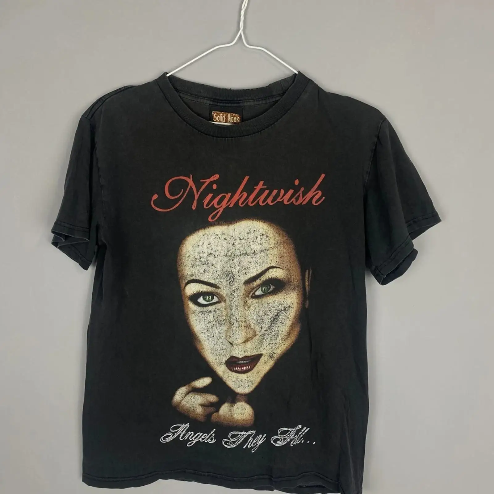 Vintage Fashion Quotes Short - تي شيرت Nightwish quot Angels They