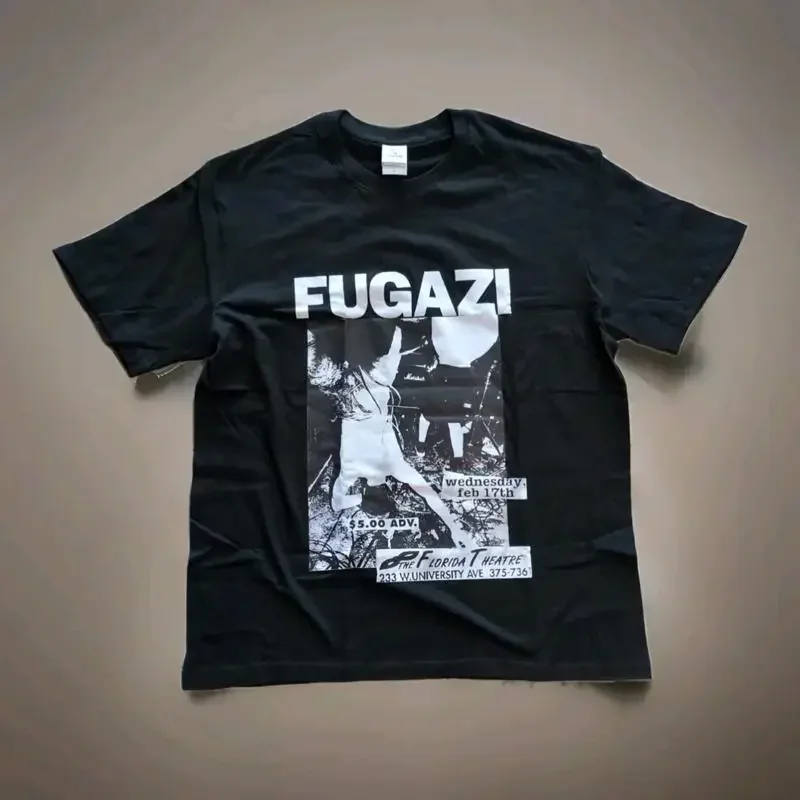Band Tee Faded 90S - تي شيرت فوجازي فينتاج ريبرينت 90's