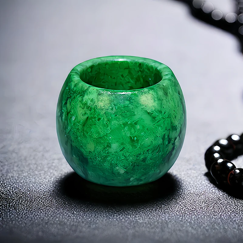اليشم الحقيقي الأخضر للنساء ،  - مراجعة Vintage Fashion Rings For Women وسعره