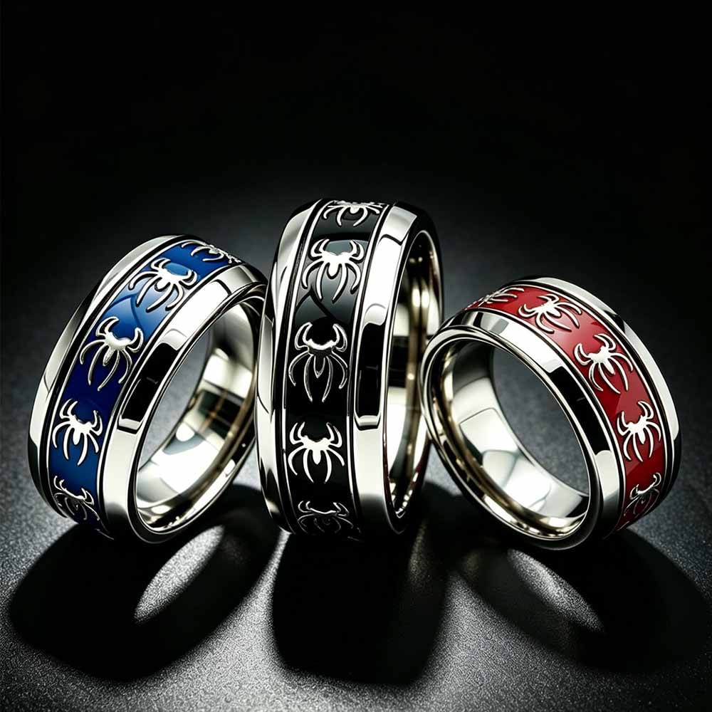 خاتم عنكبوت جديد بتصميم عتيق ع - مراجعة Vintage Fashion Rings For Women وسعره