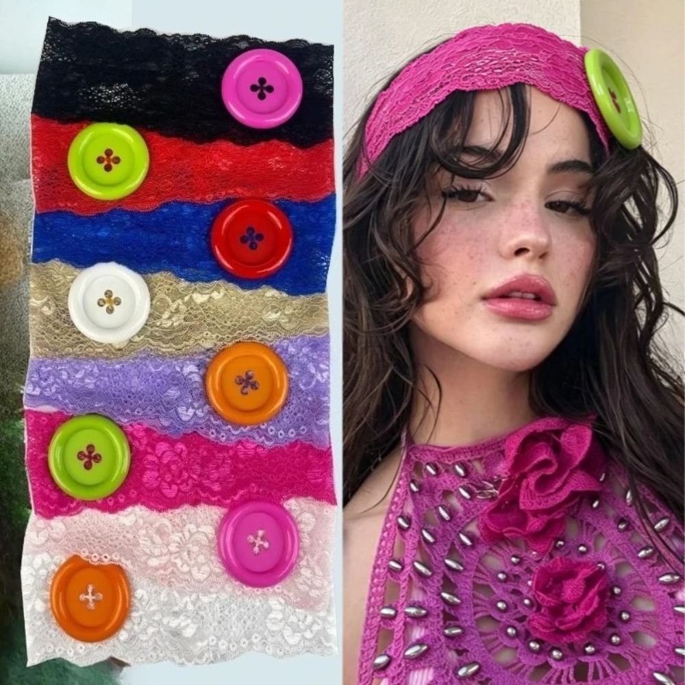 عصابة رأس بلاستيكية أنيقة بنمط - مراجعة Vintage Fashion Show وسعره