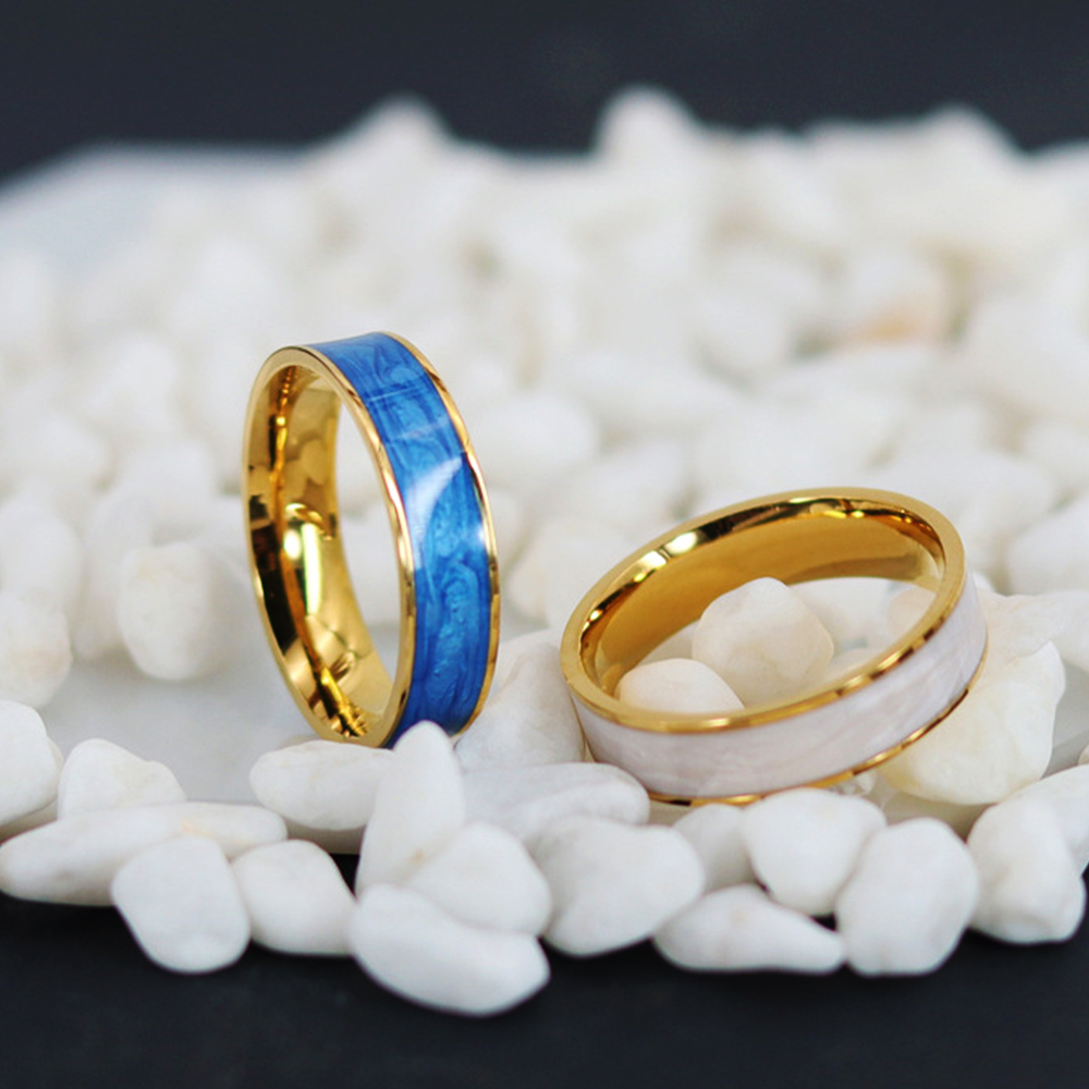 جديد خمر الملونة بالتنقيط الأب - مراجعة Vintage Fashion Rings For Women وسعره