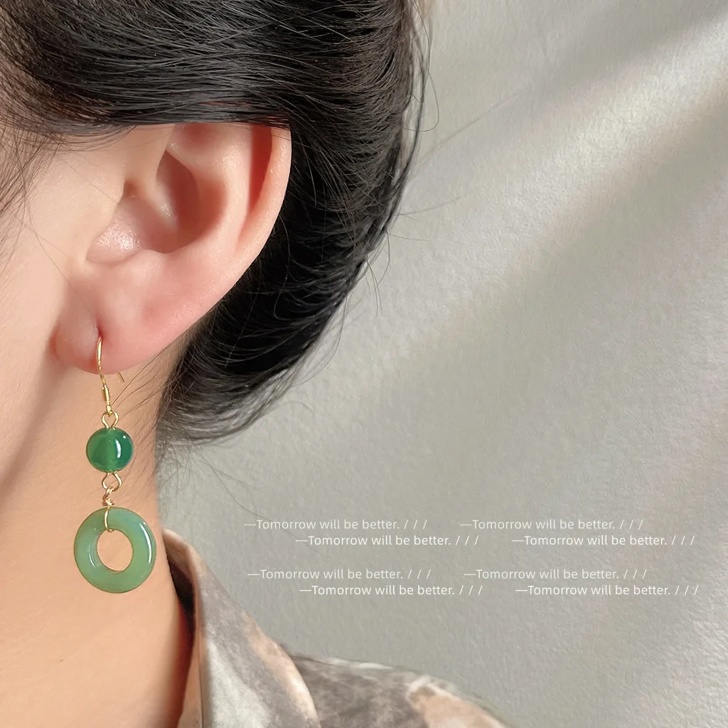 الأخضر الحقيقي اليشم خاتم الأق - مراجعة Vintage Fashion Rings For Women وسعره