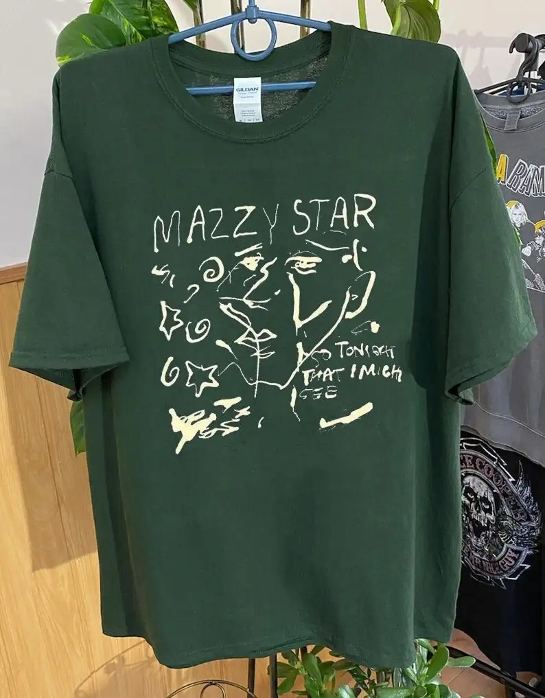 تي شيرت Mazzy Star تي شيرت عتي - مراجعة Band Tee Faded 90S وسعره