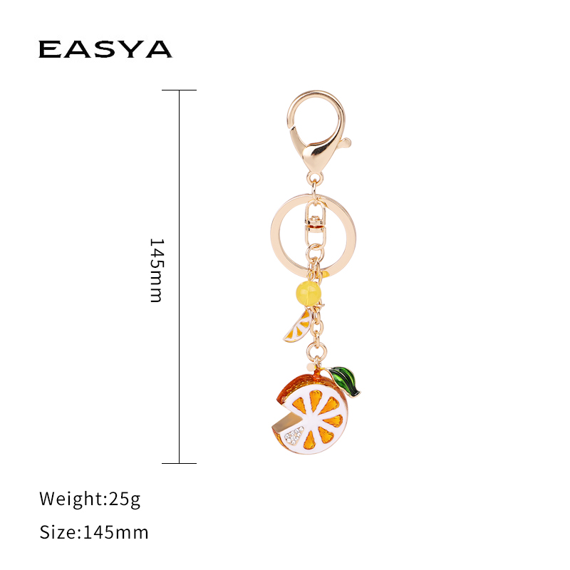 EASYA تقليد الفاكهة حلية سلسلة - مراجعة Vintage Fashion Ornaments وسعره