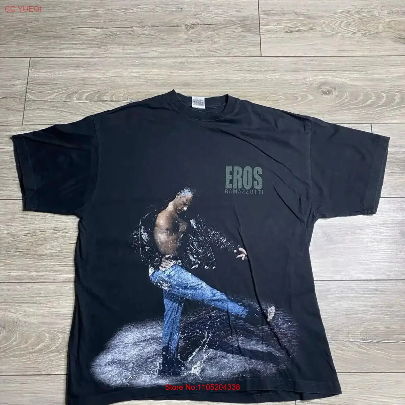 تي شيرت رجالي Eros Ramazzotti  - مراجعة Vintage Fashion World وسعره