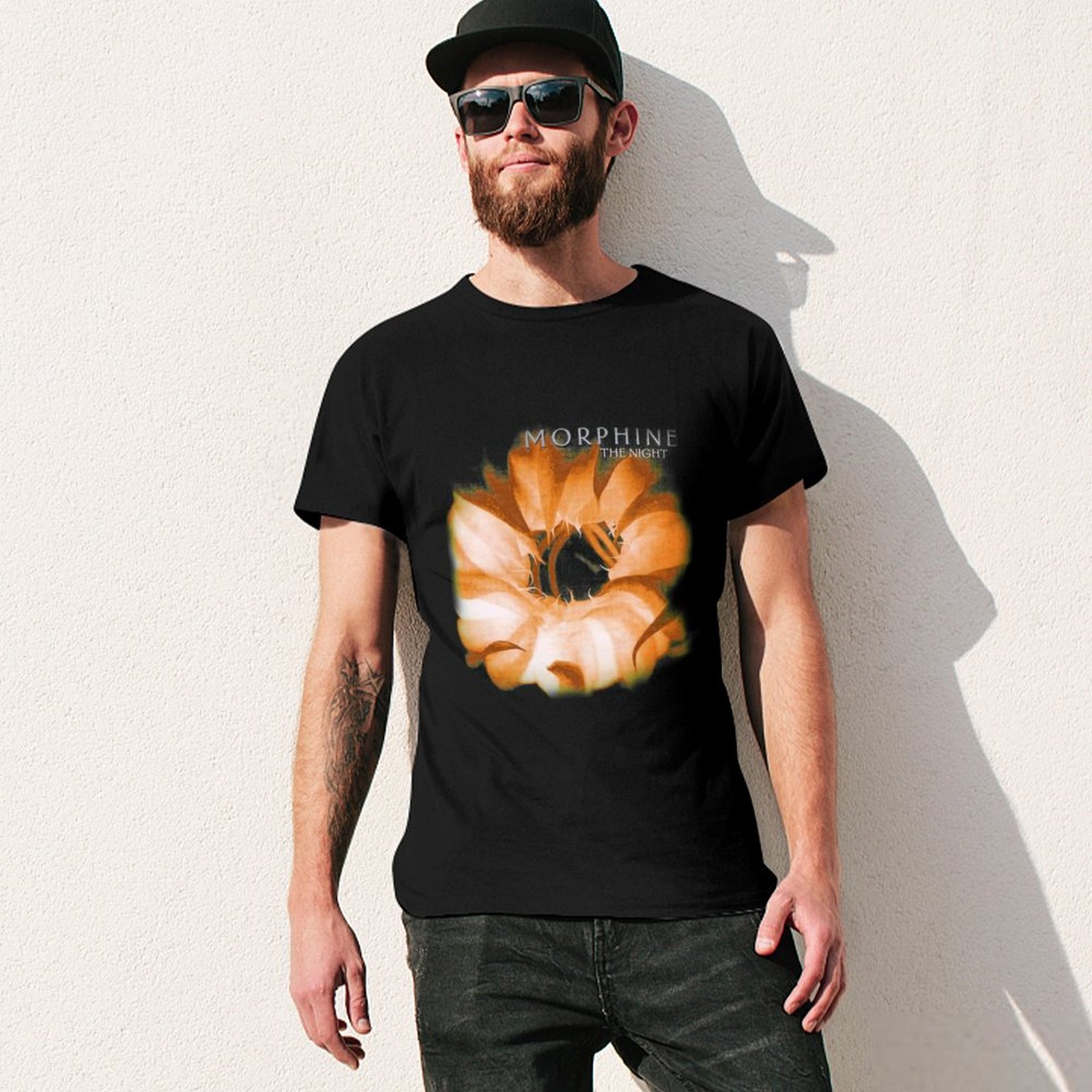 فرقة موسيقى الروك فينتاج مورفن - مراجعة Band Tee Faded 90S وسعره
