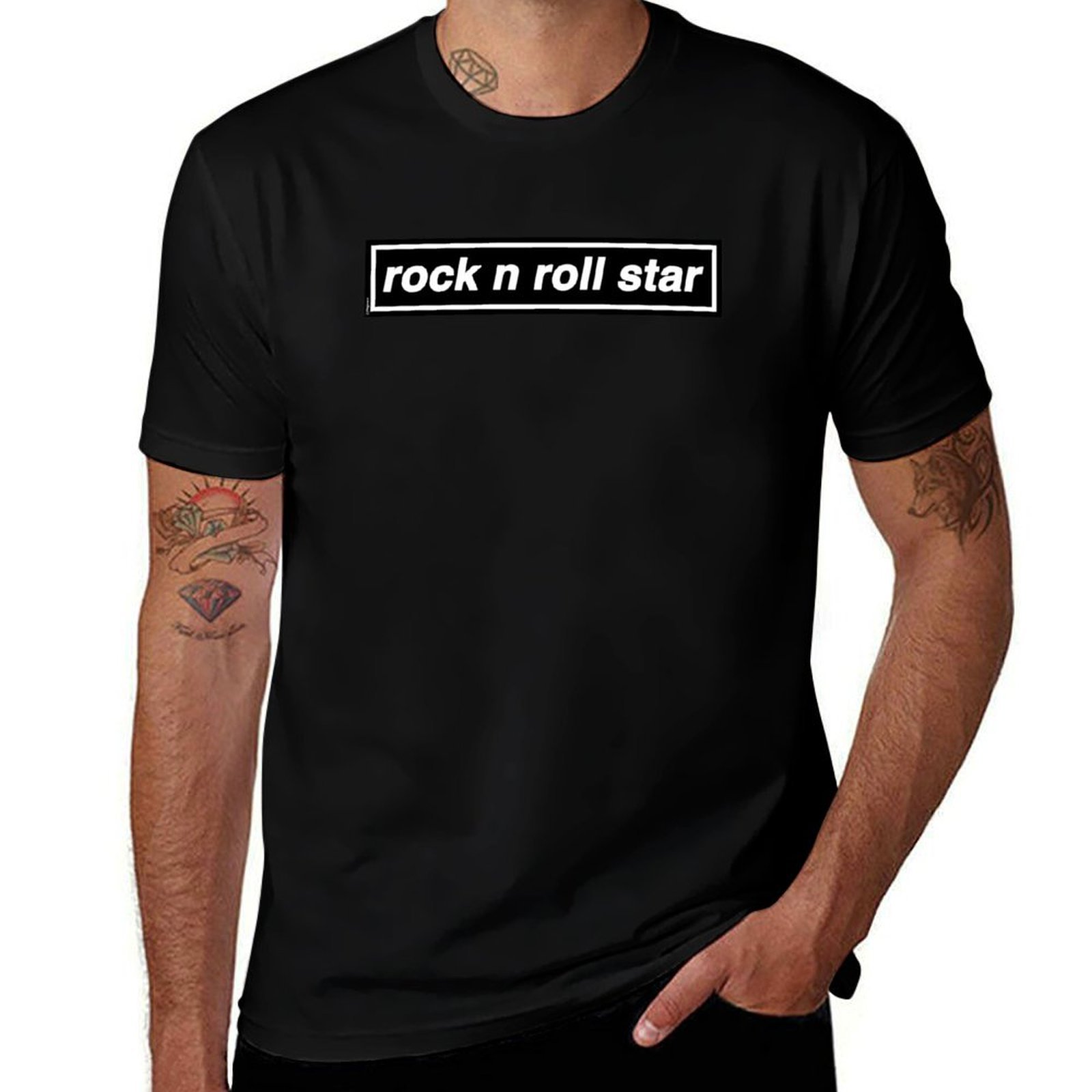 تي شيرت Rock n Roll Star - OAS - مراجعة Band Tee Faded 90S وسعره