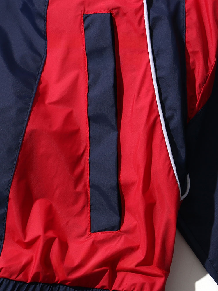جاكيت رجالي بتصميم رياضي عتيق  - مراجعة Vintage Windbreaker Nylon وسعره