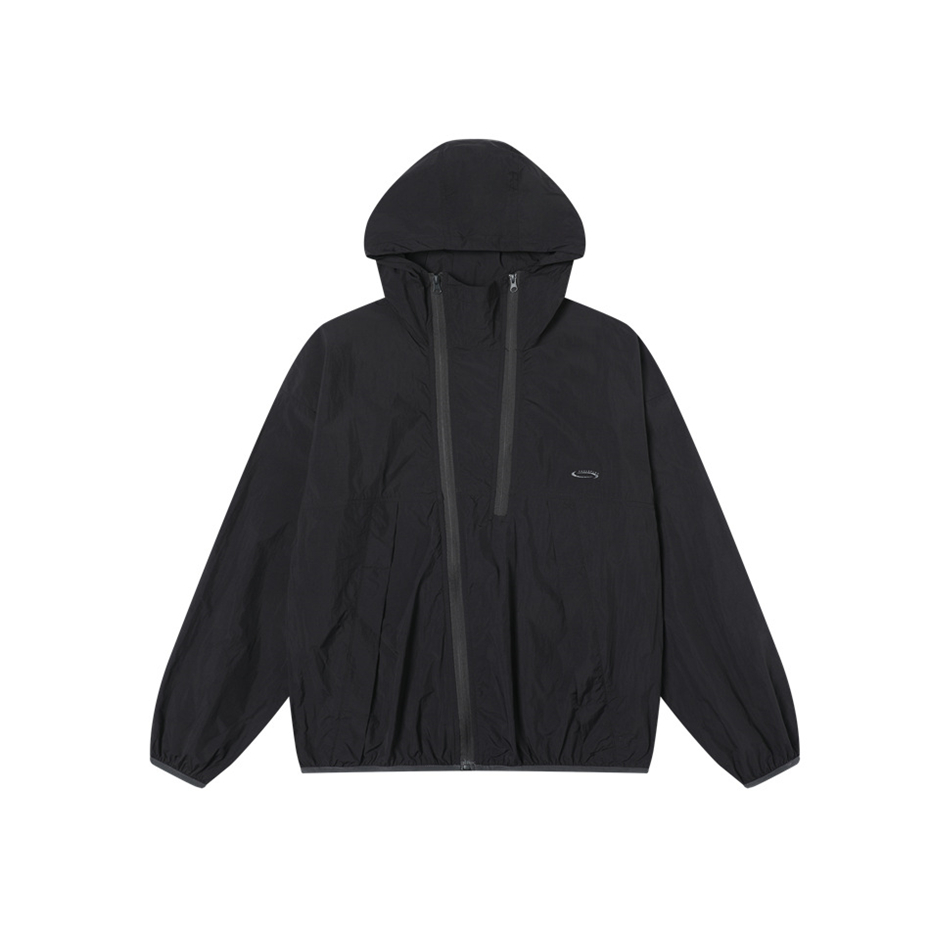 سترة واقية كلاسيكية بقلنسوة لل - مراجعة Vintage Windbreaker Nylon وسعره