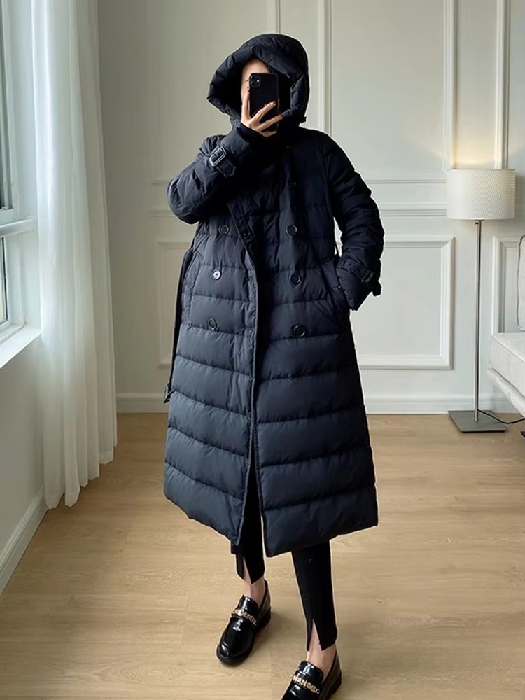 معطف شتوي طويل للنساء مقاوم لل - مراجعة Vintage Windbreaker Nylon وسعره