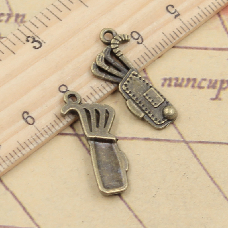 20 قطعة حقيبة غولف Charms Char - مراجعة Vintage Fashion Club Photos وسعره