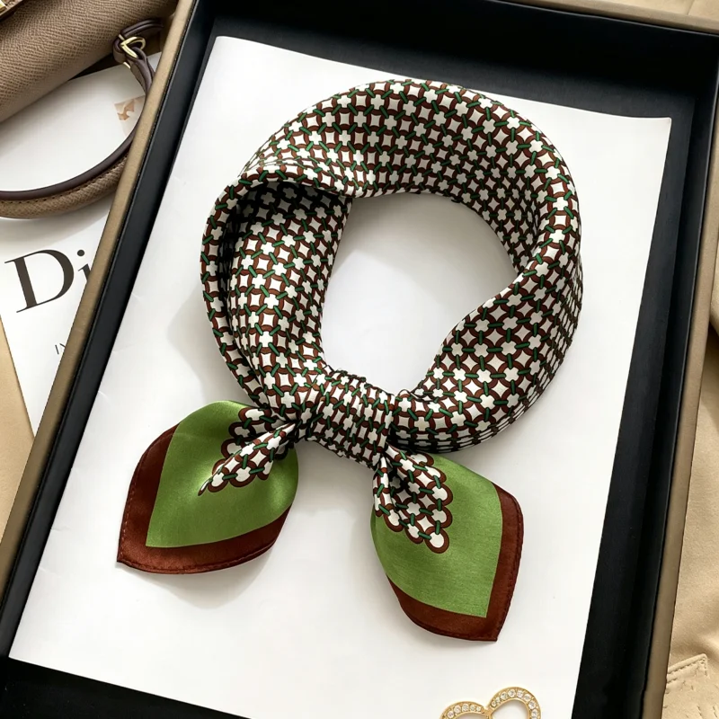 وشاح نسائي حريري ساتان بتصميم  - مراجعة Vintage Fashion Rings For Women وسعره