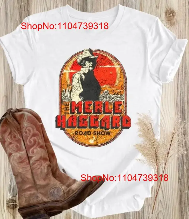 تي شيرت Merle Haggard Road Sho - مراجعة Vintage Fashion Show وسعره